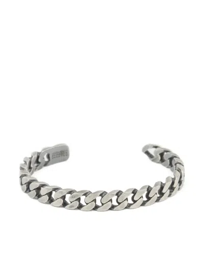 Mm6 Maison Margiela Curb-chain Cuff Bracelet