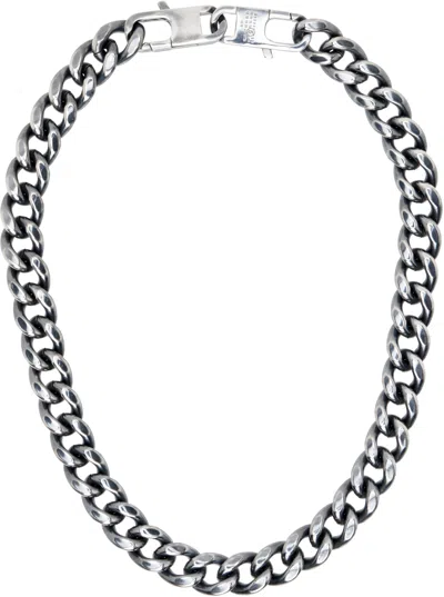 Mm6 Maison Margiela Curb Chain Necklace