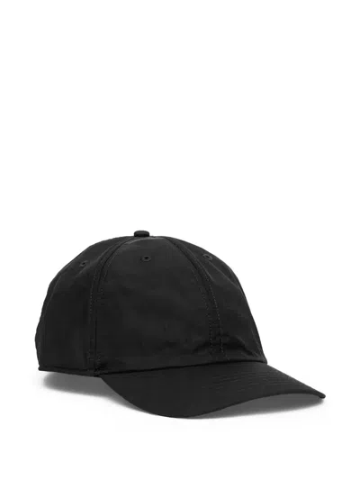 Mm6 Maison Margiela Curved-brim Baseball Cap In Black