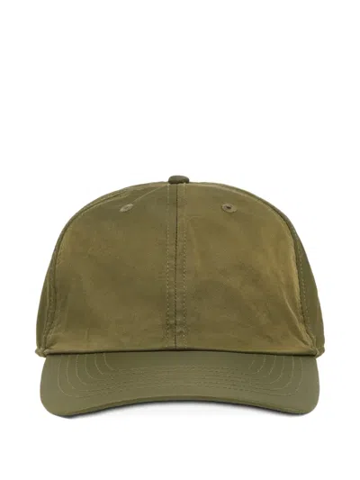 Mm6 Maison Margiela Curved-brim Baseball Cap In Green