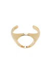 Mm6 Maison Margiela Cut-out Cuff Bracelet