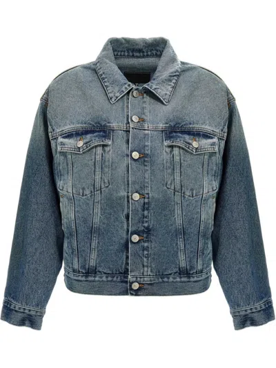 MM6 MAISON MARGIELA CUT-OUT DENIM JACKET