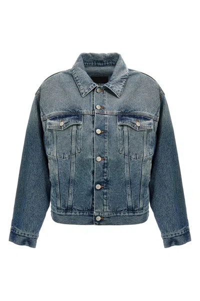 MM6 MAISON MARGIELA MM6 MAISON MARGIELA CUT-OUT DENIM JACKET