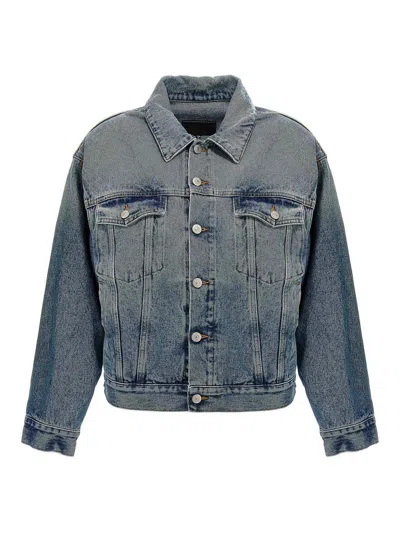 MM6 MAISON MARGIELA CUT-OUT DENIM JACKET
