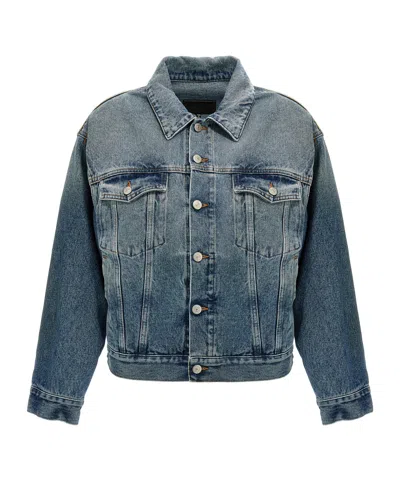 MM6 MAISON MARGIELA MM6 MAISON MARGIELA CUT-OUT DENIM JACKET