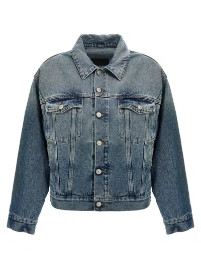 MM6 MAISON MARGIELA CUT-OUT DENIM JACKET