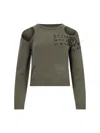 Mm6 Maison Margiela Sweaters In Green
