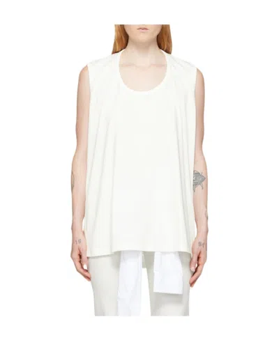 MM6 MAISON MARGIELA CUT-OUT DETAIL VEST TOP