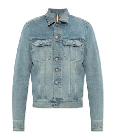 MM6 MAISON MARGIELA MM6 MAISON MARGIELA CUT-OUT DENIM JACKET