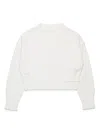 Mm6 Maison Margiela Cut-out Jumper In Weiss