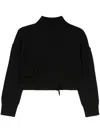 MM6 MAISON MARGIELA CUT-OUT WOOL BLEND JUMPER