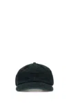 Mm6 Maison Margiela Logo-motif Cotton Baseball Cap In Washedblack