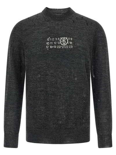 MM6 MAISON MARGIELA DARK GREY PULLOVER