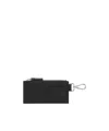 Mm6 Maison Margiela Debossed Logo Cardholder In Black