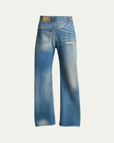 MM6 MAISON MARGIELA DECONSTRUCTED 5-POCKET JEANS