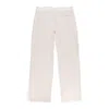 Mm6 Maison Margiela Deconstructed Pants In White