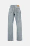 Mm6 Maison Margiela Used Effect Jeans In Gray