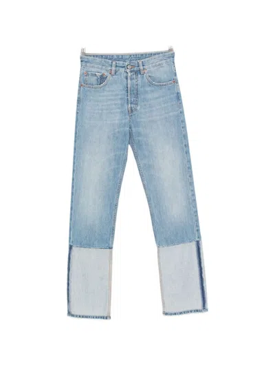 Mm6 Maison Margiela Denim Cotton Jeans In Blue