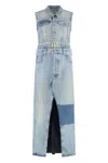 Mm6 Maison Margiela Maxi Dresses Patchwork Detail