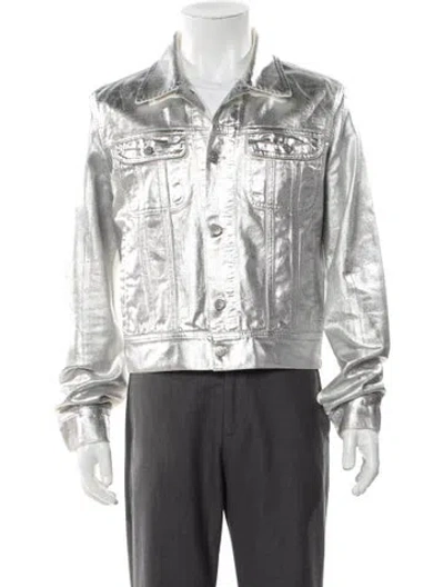 Pre-owned Mm6 Maison Margiela Denim Jacket In Black