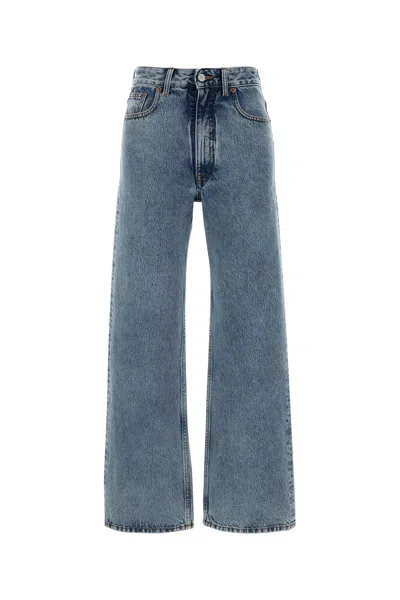 Mm6 Maison Margiela Denim Jeans In Blue
