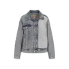 Mm6 Maison Margiela Denim Light Blue Cotton Jacket