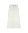 Mm6 Maison Margiela Denim Maxi Skirt In Blue