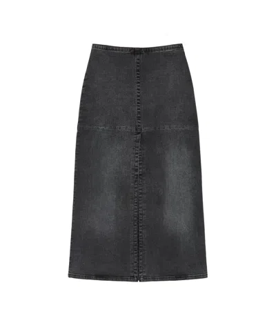 MM6 MAISON MARGIELA MM6 MAISON MARGIELA LONG DENIM SKIRT