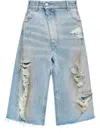 Mm6 Maison Margiela Knee Length And Midi Skirts In Blue