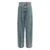 Mm6 Maison Margiela Denim Straight-leg Jeans In Black