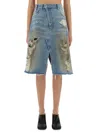 Mm6 Maison Margiela Denim Skirt