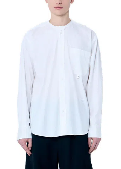 MM6 MAISON MARGIELA DETACHABLE-COLLAR LONG SLEEVED SHIRT
