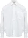 Mm6 Maison Margiela Detachable-collar Shirt In White