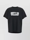 Mm6 Maison Margiela Numeric Print Crewneck T-shirt