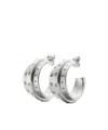 Mm6 Maison Margiela Triple Number Hoop Earrings