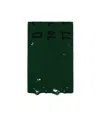 Mm6 Maison Margiela Green Numeric Scarf In Green