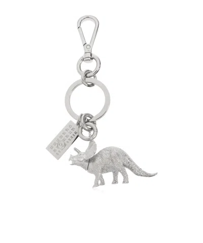 Mm6 Maison Margiela Dinosaur Charm Keyring In No