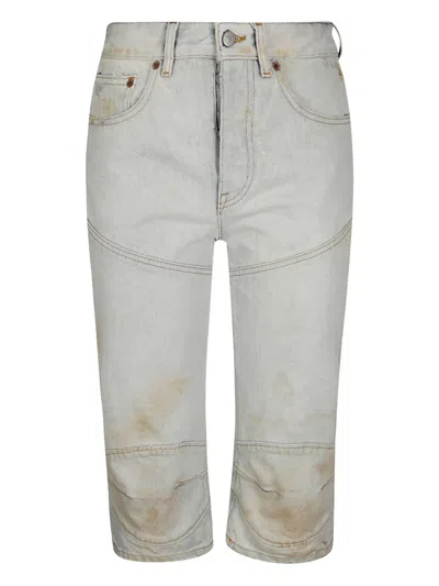 Mm6 Maison Margiela Shorts Mit Distressed-optik