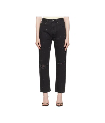 Mm6 Maison Margiela Distressed Jeans