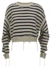 Mm6 Maison Margiela Distressed Sweater Sweaters And Cardigans