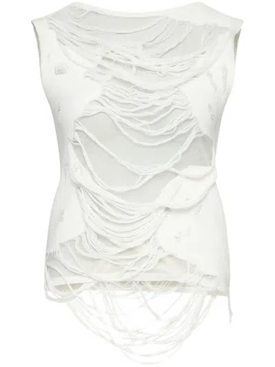 MM6 MAISON MARGIELA DISTRESSED TOP