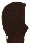 Mm6 Maison Margiela Mm6 By Maison Margiela Distressed Wool Balaclava In Multi