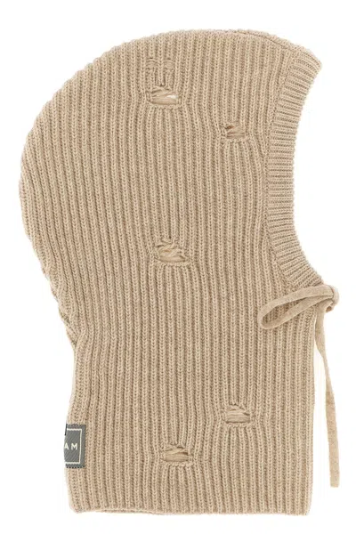 MM6 MAISON MARGIELA DISTRESSED WOOL BALACLAVA