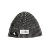 Mm6 Maison Margiela Distressed Wool Beanie Hat Kids In Gray