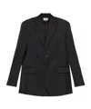 Mm6 Maison Margiela Panelled Jacket In Black