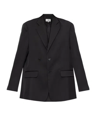 MM6 MAISON MARGIELA MM6 MAISON MARGIELA DOUBLE BREASTED TAILORED BLAZER