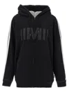 Mm6 Maison Margiela Double Front Sweatshirt Multicolor In Black