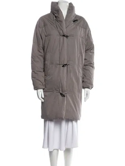 Pre-owned Mm6 Maison Margiela Down Coat In Gray
