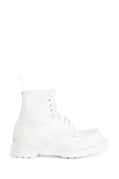 Mm6 Maison Margiela X Dr. Martens 1460 8-eye No Steel Toe Womens White