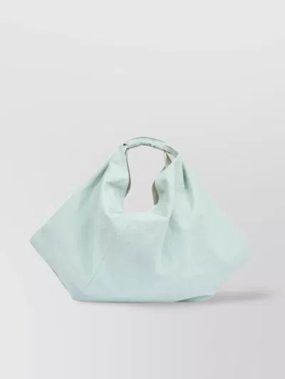 Mm6 Maison Margiela Draped Detail Shoulder Bag Logo